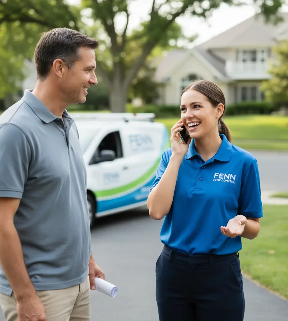 Fenn Pest Control customer support in Greentown